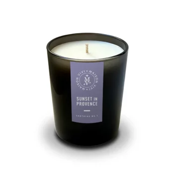 Sunset in Provence unlit candle